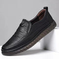 MENS BLACK SEMI FORMAL SLIPON SHOES